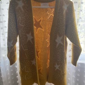ZARA Stars Cardigan